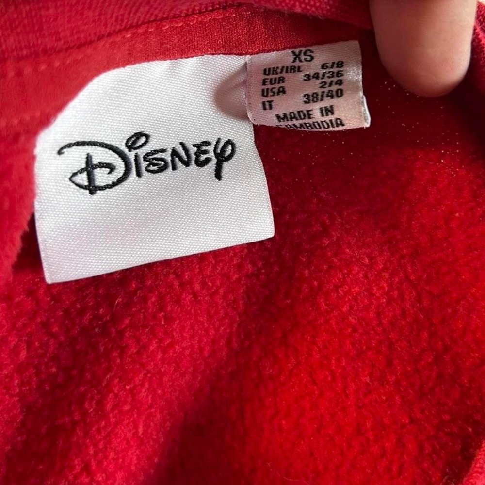 Disney‎ Donald Duck Comics Red Christmas Sweatshirt - XS - Picture 7 of 8